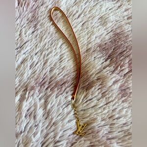 Louis Vuitton Wristlet with LV Charm